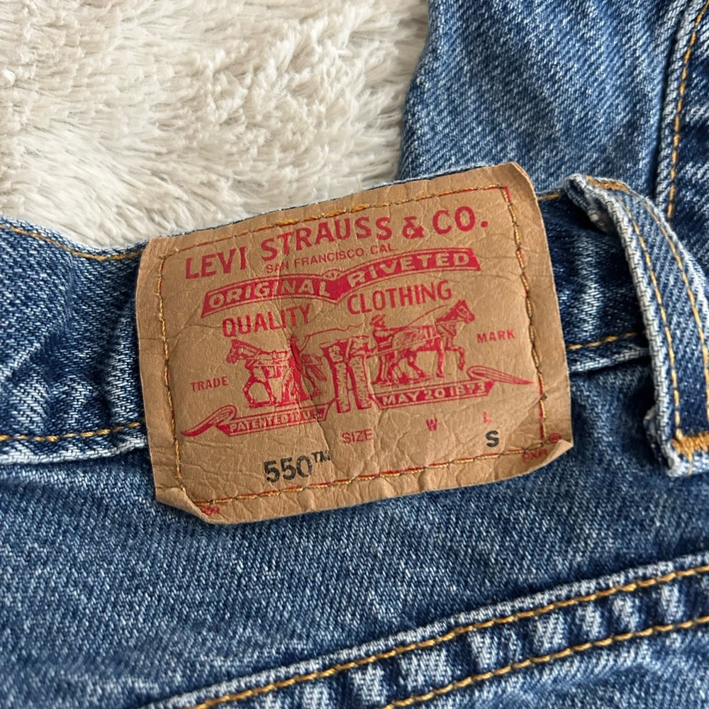 550 Levi Orange tab jeans